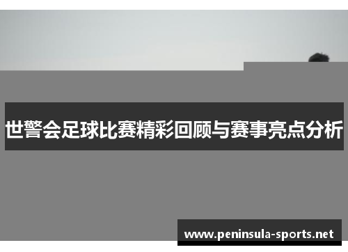 世警会足球比赛精彩回顾与赛事亮点分析